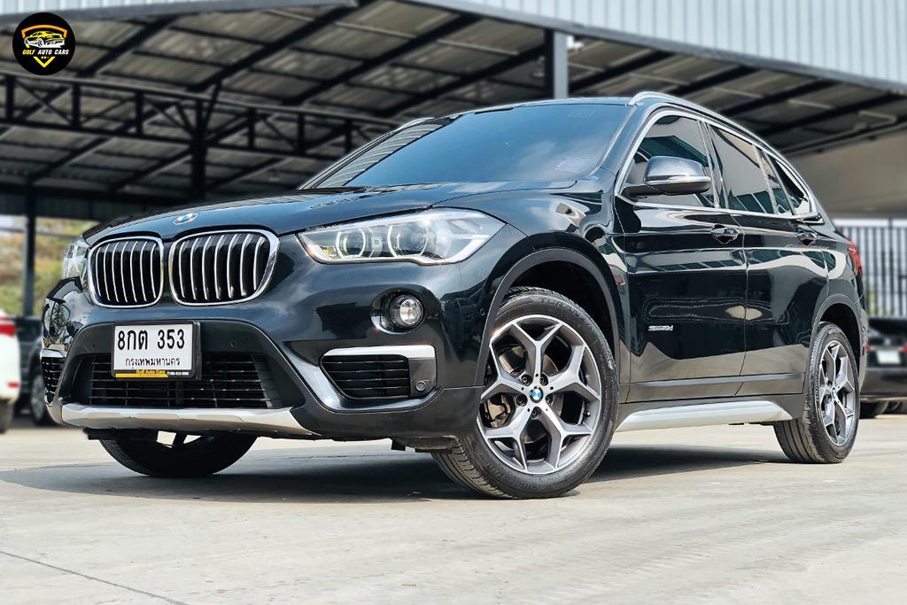 Golf Auto Cars รถมือสอง อยุธยา โรจนะ BMW X1 2018 Black